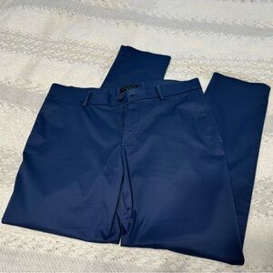 Banana Republic Flat Front Dress Pants Slacks Men 32x30 Blue EUC Slim Fit